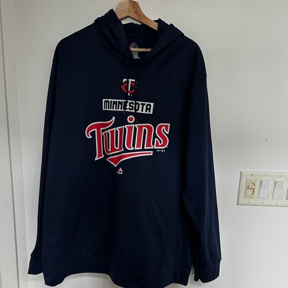 Majestic Other - Majestic Navy Minnesota Twins Hoodie
